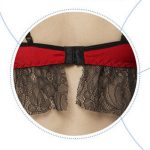 Novelty Lace Splicing Bowknot Decorated Bra Set - Image 4