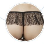 Novelty Lace Splicing Bowknot Decorated Bra Set - Image 5