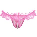 Women Lace Cortchless T-string Underwear - Image 5