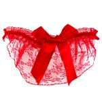 Alluring Transparent Floral Lace T-string For Ladies - Image 3