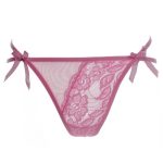 Hot Selling Floral Lace And Mesh Splicing T-string - Image 3