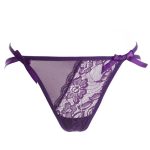Hot Selling Floral Lace And Mesh Splicing T-string - Image 5