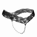 Ladies Simple Pearl Lace T-back - Image 7