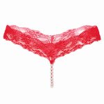 Ladies Simple Pearl Lace T-back - Image 2