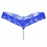 Ladies Simple Pearl Lace T-back - Image 3