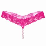 Ladies Simple Pearl Lace T-back - Image 4