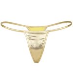 Women Hot Shining Patent Leather T-back G-string - Image 3