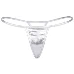 Women Hot Shining Patent Leather T-back G-string - Image 4