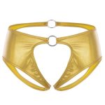 Special Designed Crotchless Patent Lesther Panty For Women - Image 3