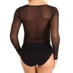 Long Sleeved Mesh Shirt For Women Sexy Lingerie - Image 3