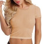 See-through Mesh T-shirt Tight Ladies Underwear - Image 5