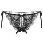 Sexy Crotchless Lace Bandaged Panty For Women - Image 4