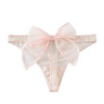New Girls Satin Ribbon T-back Sexy Panty - Image 2