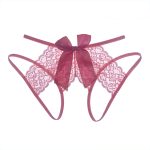 Ladies' Alluring Crotchless Lace Panty Underwears - Image 5
