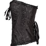 Multi-color Bandage Boned Corset Bustier For Women + G-string - Image 15