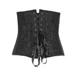 Lady Multi-color Underbust Corset Slimming Lingerie With Thong - Image 8