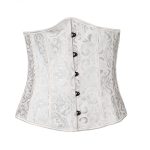 Lady Multi-color Underbust Corset Slimming Lingerie With Thong - Image 3