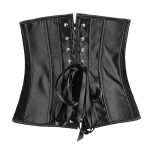 High Quality Waist Slimming Buckle Underbust Corset - Image 7