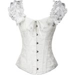 New Short-sleeved Sexy Women Royal Waist Trainer Corset - Image 3