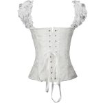 New Short-sleeved Sexy Women Royal Waist Trainer Corset - Image 4
