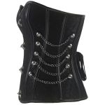 Fashion Vintage Punk Style Overbust Corset - Image 2