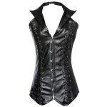 Sexy Halter Steel Bones Hot Body Shaper Corset - Image 4