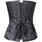 Classic Overbust Buckled Hot Slimming Products Corset - Image 4