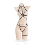 Hot See-through Bondage Rivet Suit Night Underwears - Image 4