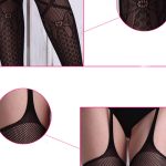 Lovely Bow Patterned Garter Stockings - Image 4