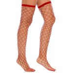 Bright Shining Rhinestone Fishnet Stockings - Image 2