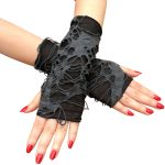 Punk Style Broken Cosplay Gloves - Image 2