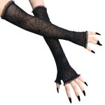 Spider Web Cosplay Show Gloves - Image 2