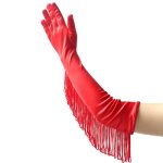 New Long Dancing Gloves With Tassels - Image 3