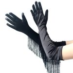 New Long Dancing Gloves With Tassels - Image 4