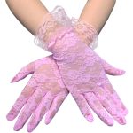 Charming Lace Short Gloves For Women - Image 4