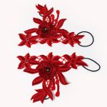 Retro Style Embroidered Short Dancing Oversleeves - Image 2