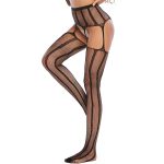 Bright Shining Rhinestone Hollowed-out Panty-hose - Image 2