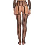 Bright Shining Rhinestone Hollowed-out Panty-hose - Image 4