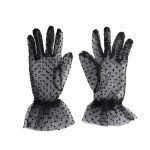 Sexy Lacework With Dots Ladies Gloves - Image 3