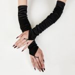 Women's Retro Long Show Gloves - Image 2