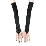 Women's Retro Long Show Gloves - Image 4