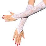 New Fashion Women's Flowers Lace  Gloves