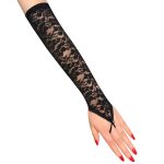 New Fashion Women's Flowers Lace  Gloves - Image 4