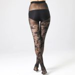 Sexy Ladies' Figured Elastic Mesh Pantyhose