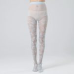 Sexy Ladies' Figured Elastic Mesh Pantyhose - Image 2