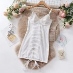 Women Strappy Backless Bandaged Hot Dress - Image 5