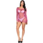 Multi-colored Elastic Mesh Skirt Nigth Dress - Image 4