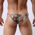Vintage Floral Hip Brief Sexy Underwear - Image 9