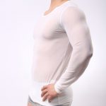 Slim Mesh Lond Sleeves For Men Underwear - Image 2