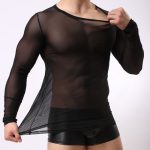 Slim Mesh Lond Sleeves For Men Underwear - Image 5